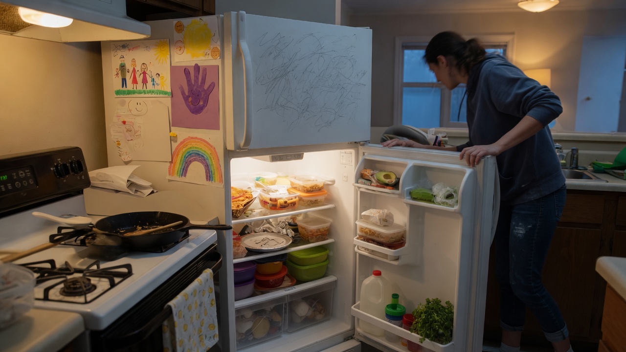 Meals & Groceries OS — visual representation of the Home path